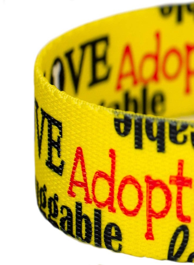 كانتري بروك ديزاين Country Brook Petz - طوق كلاب إنقاذ أصفر محبوب - مجموعة الإنقاذ التي تتميز بتصميمات الملاجئ (6 أقدام، 5/8 بوصة عرضًا) - Image 4